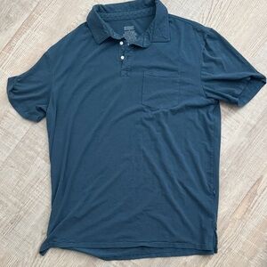 Kickee Pants Men's Teal Short-Sleeve Polo with Chest Pocket